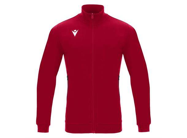 Beat Full Zip Sweathshirt RED 3XS Fritidsjakke i børstet fleece - Unisex 