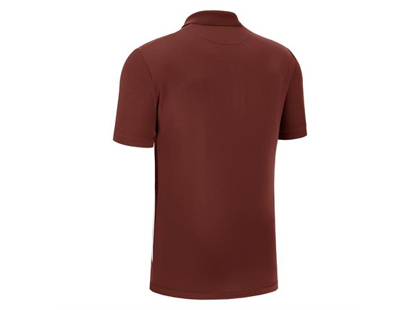 Rap Polo CRD/WHT S Teknisk poloskjorte - Unisex 