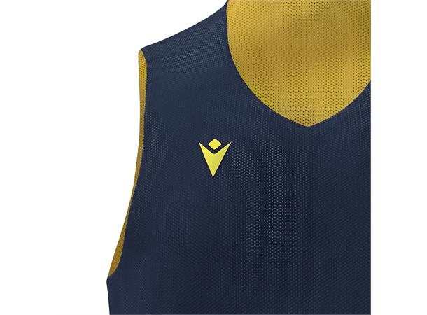 Idaho Reversible Shirt NAV/YEL 3XL Vendbar teknisk basketdrakt - Unisex 