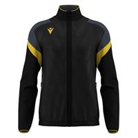 ODIN full zip top BLK/YEL 5XL Jakke med kontrastdetaljer