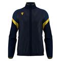 ODIN full zip top NAV/YEL S Jakke med kontrastdetaljer